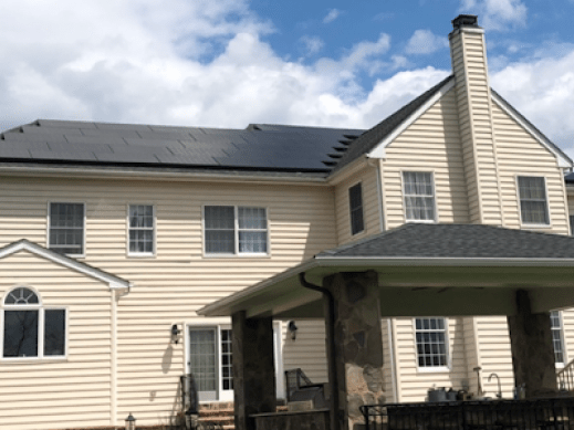 Public Service Solar Project Solar on residential home